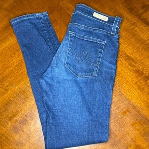 Adriano Goldschmied AG Farrah Skinny Ankle Denim Jean Size 27 Like New